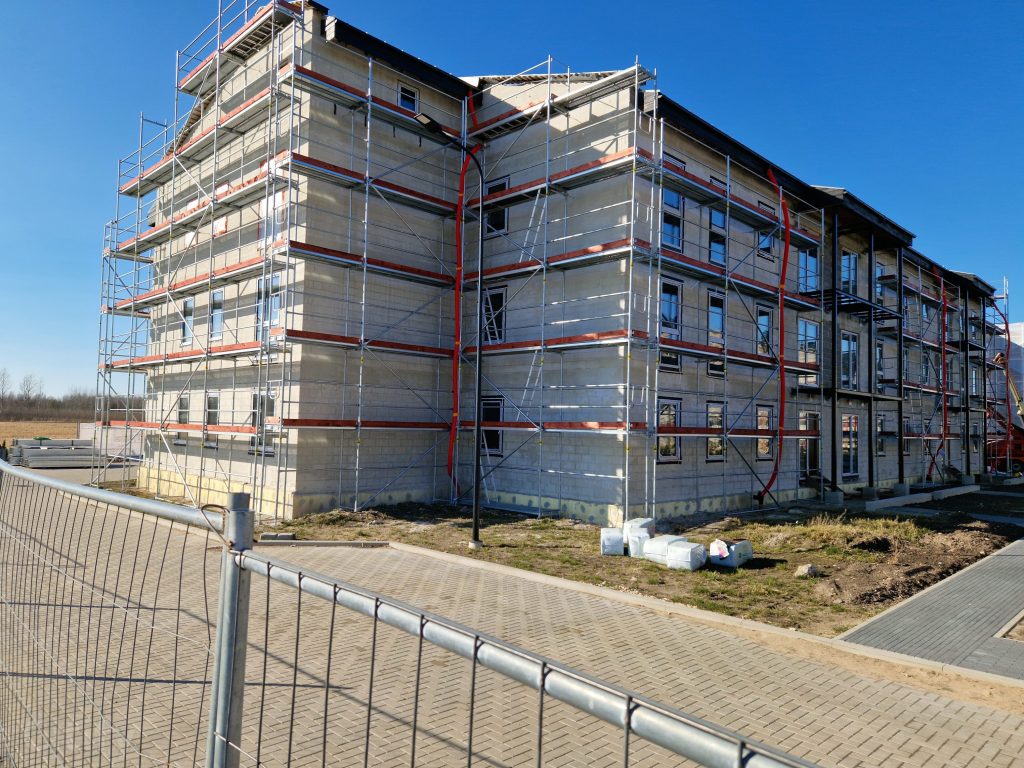 Marupe Urban Village (Lielā iela 115, Krēsliņu iela 15) - Multi apartment - construction photos