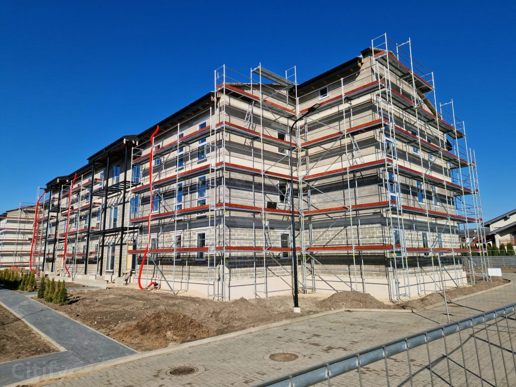 Marupe Urban Village (Lielā iela 115, Krēsliņu iela 15) - Multi apartment - construction photos