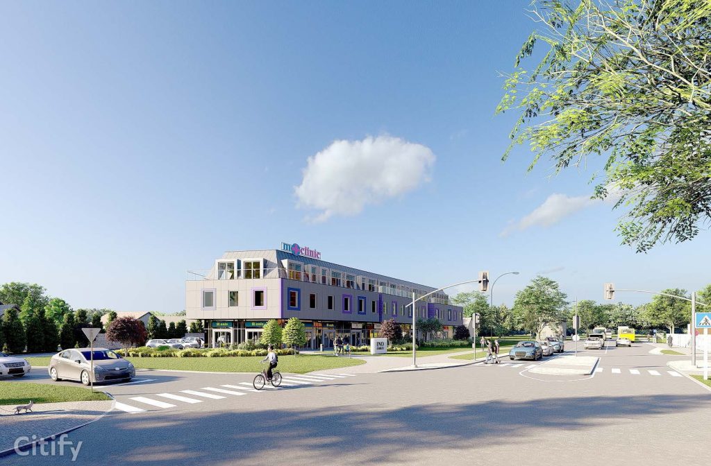 Daudzfunkcionāla ēka INO centrs (Daugavas iela 20A) - Clinic, Other commercial - visualization