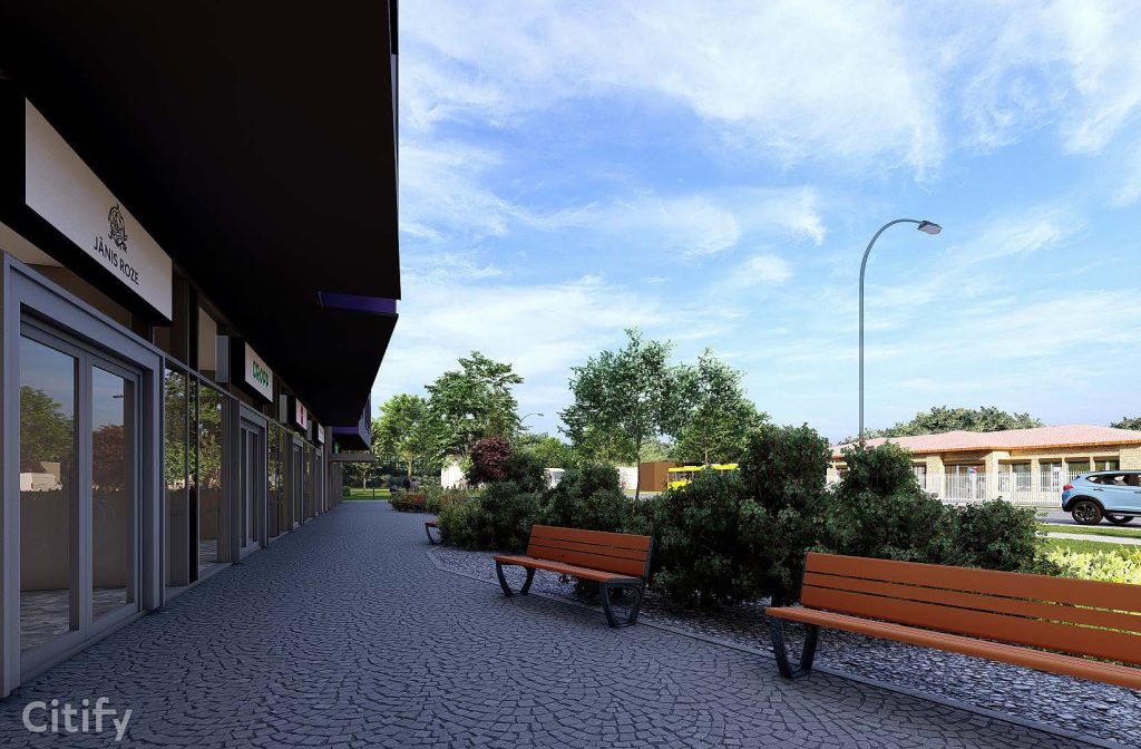 Daudzfunkcionāla ēka INO centrs (Daugavas iela 20A) - Clinic, Other commercial - visualization