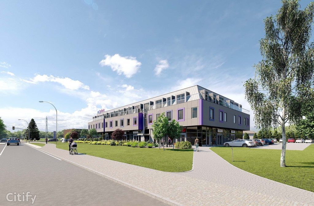 Daudzfunkcionāla ēka INO centrs (Daugavas iela 20A) - Clinic, Other commercial - visualization