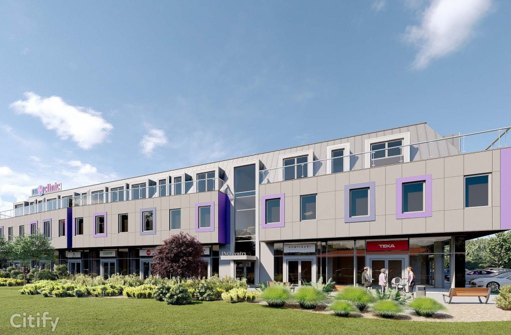 Daudzfunkcionāla ēka INO centrs (Daugavas iela 20A) - Clinic, Other commercial - visualization