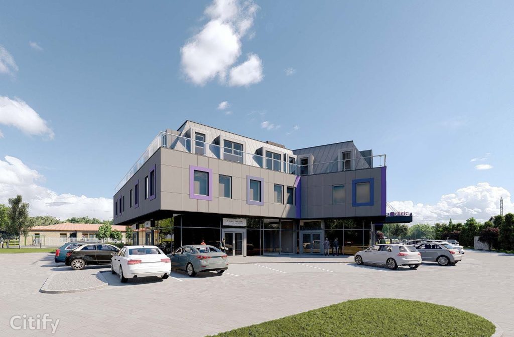 Daudzfunkcionāla ēka INO centrs (Daugavas iela 20A) - Clinic, Other commercial - visualization