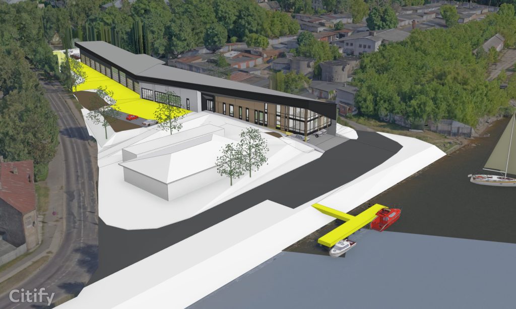 Rīgas pašvaldības policijas Drošības uz ūdens un civilās aizsardzības pārvaldes centrs (Emmas iela 2) - Administratiivne - visuaalne