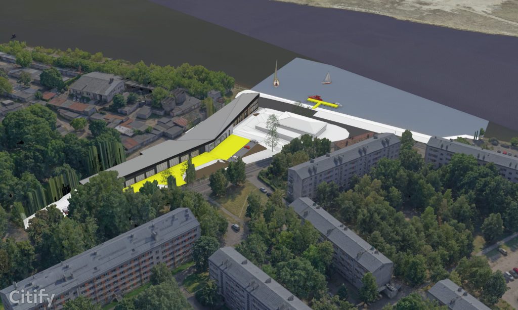 Rīgas pašvaldības policijas Drošības uz ūdens un civilās aizsardzības pārvaldes centrs (Emmas iela 2) - Administratiivne - visuaalne