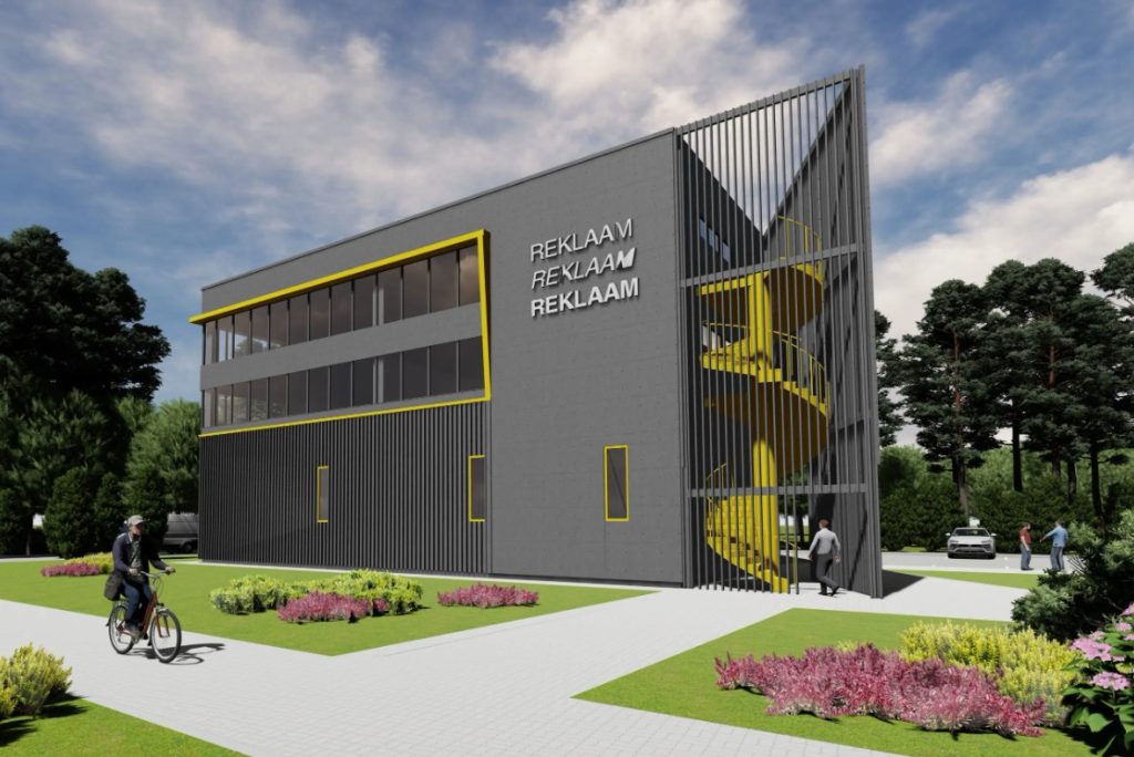 Vana-Narva mnt 1f (Vana-Narva mnt 1f) - Office center, Warehouse / Distribution center - visualization