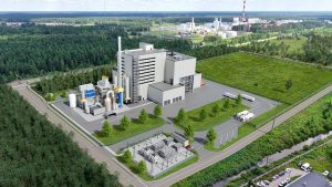 Acones atkritumu reģenerācijas stacijā visuaalne