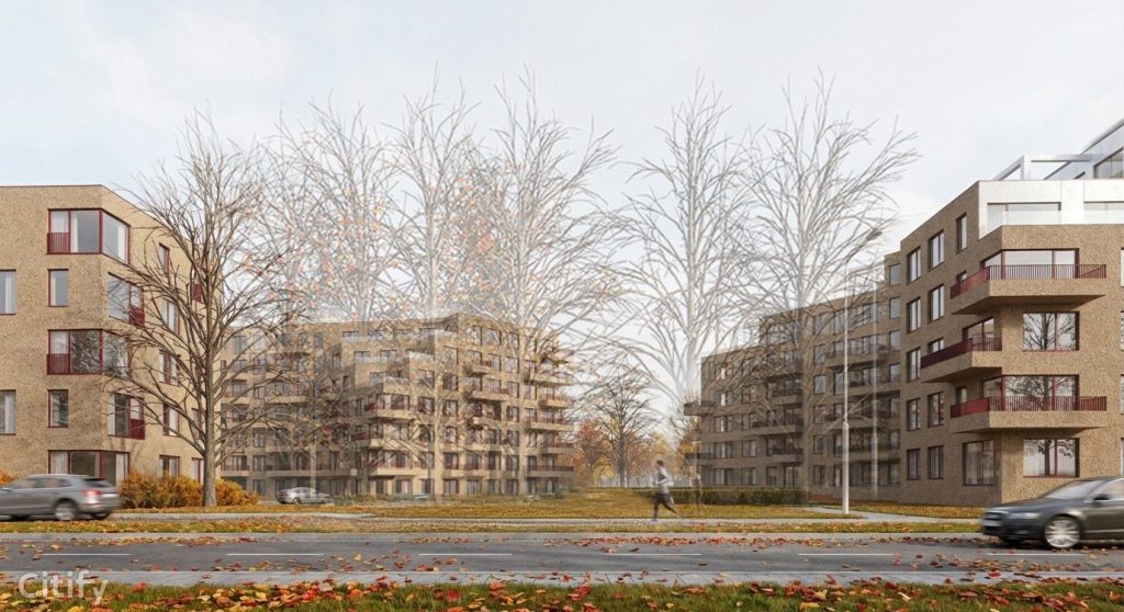 Jelgavas iela 9 - "A" ēka (Jelgavas iela 9) - Multi apartment - visualization