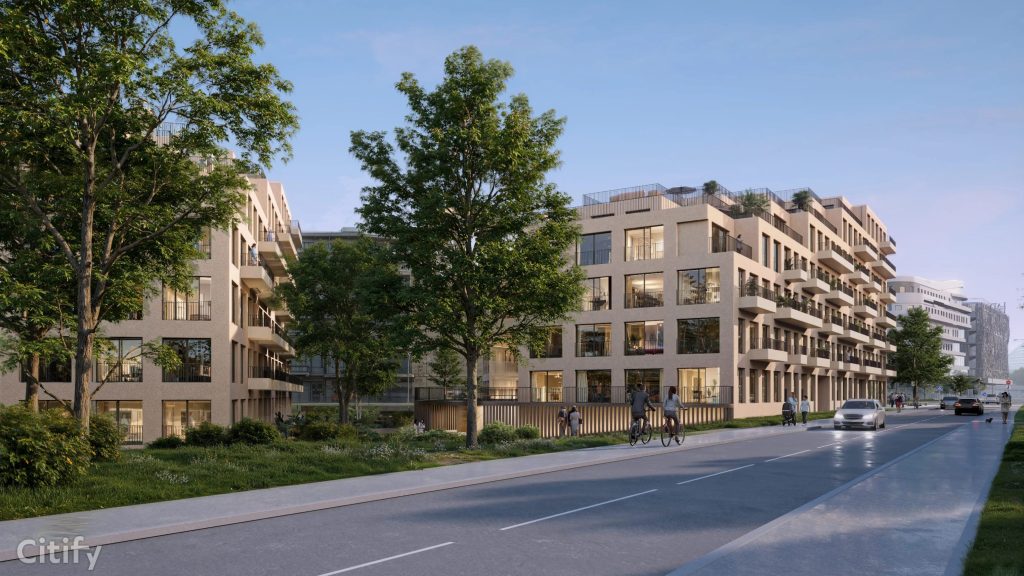 Torņakalna terases - 2. kārta, "C" ēka (Jelgavas iela 9) - Multi apartment - visualization