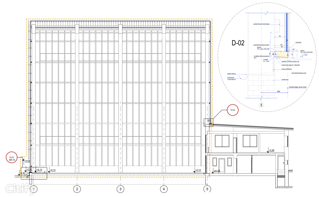 LU Botāniskā dārza palmu mājas atjaunošana (Kandavas iela 2) - Other cultural - visualization