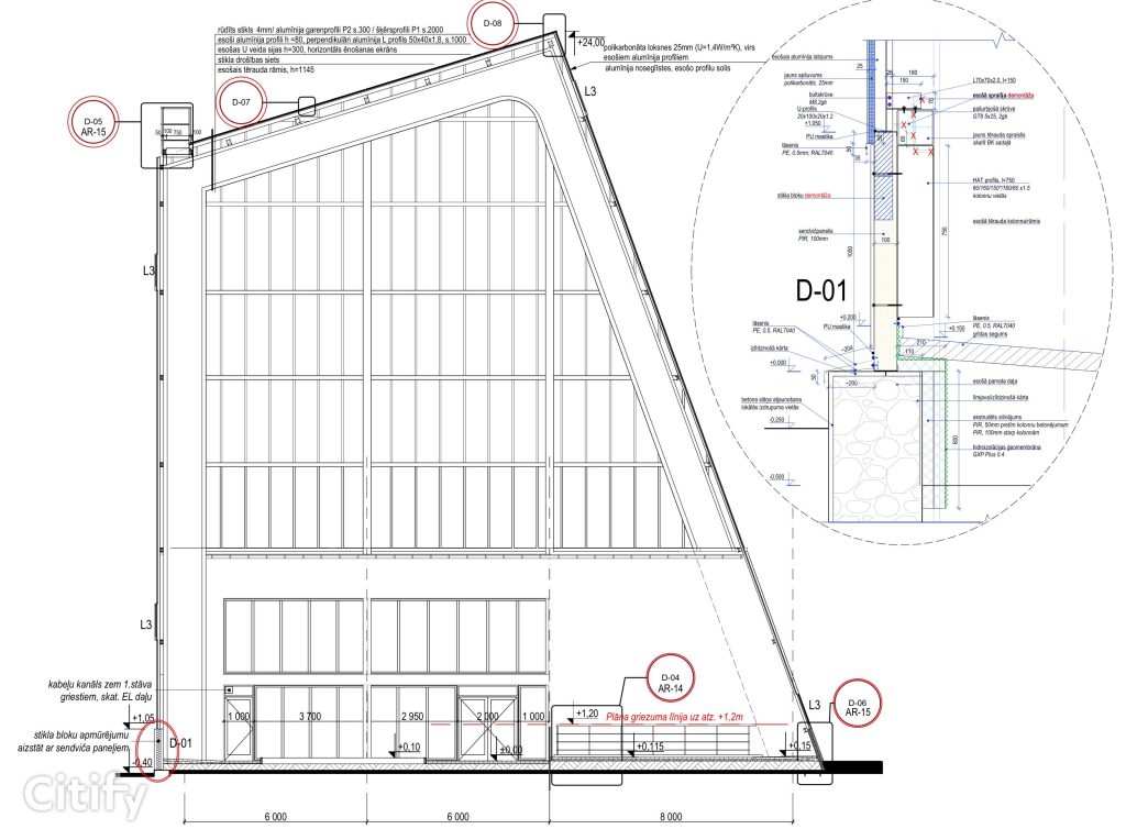 LU Botāniskā dārza palmu mājas atjaunošana (Kandavas iela 2) - Other cultural - visualization