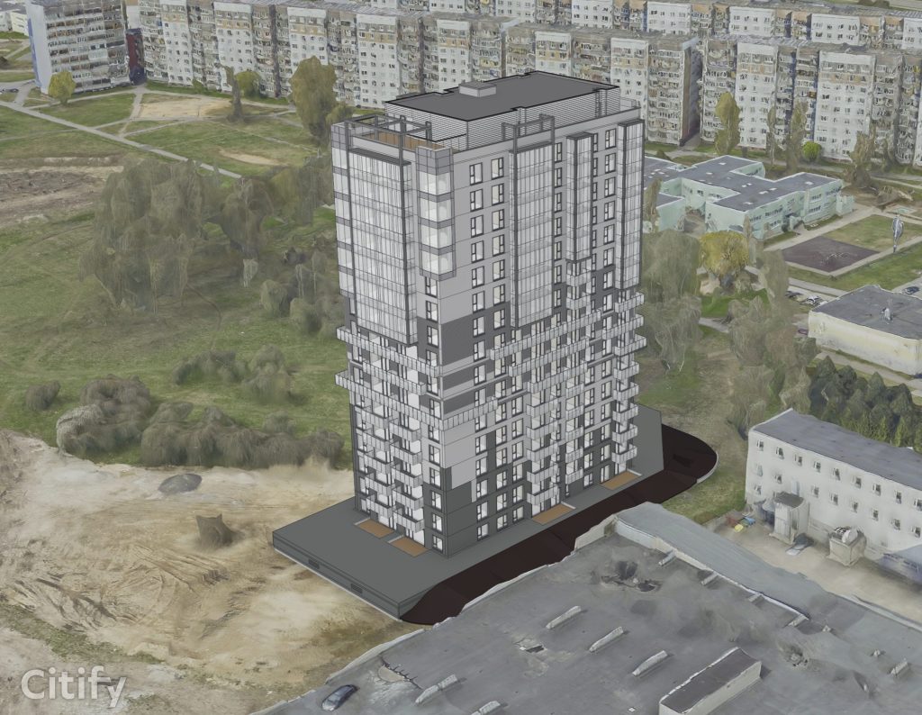 Trebū Home - 6. kārta - 1. ēka (Kupriču iela 5C, 5D) - Multi apartment - visualization