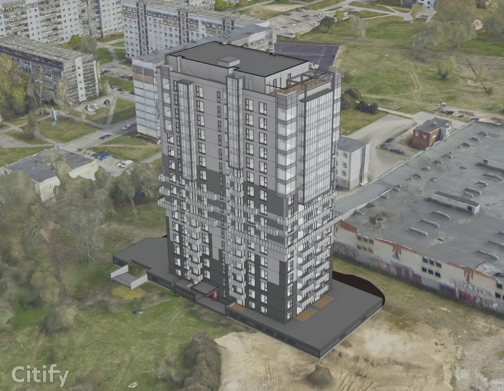 Trebū Home - 6. kārta - 1. ēka (Kupriču iela 5C, 5D) - Multi apartment - visualization