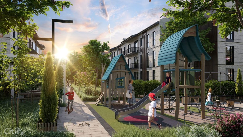 Marupe Urban Village (Lielā iela 115, Krēsliņu iela 15) - Multi apartment - visualization