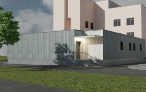 LSMU ligoninė ir Endokrinologijos korpusas “33D4p” visuaalne