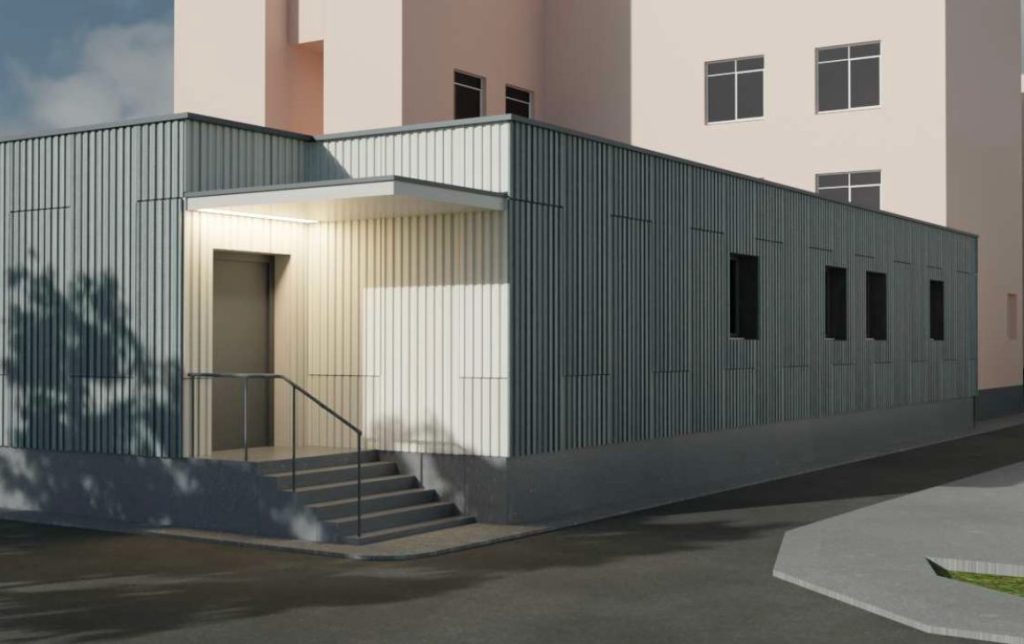 LSMU ligoninė ir Endokrinologijos korpusas "33D4p" (Eivenių g. 2) - Hospital - visualization