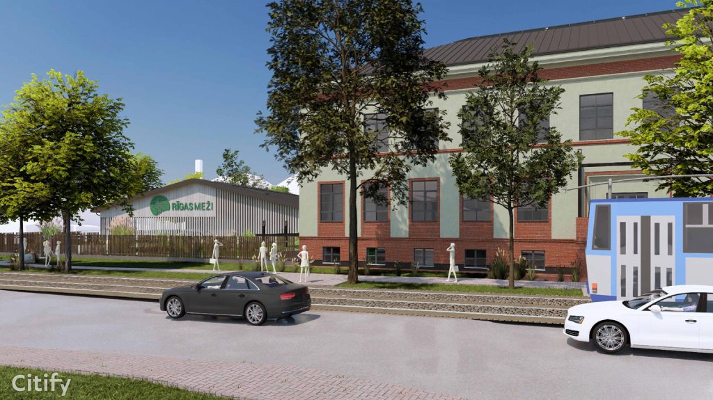 Rīgas meži biroji - Margrietas iela 4 (Margrietas iela 4) - Office center - visualization