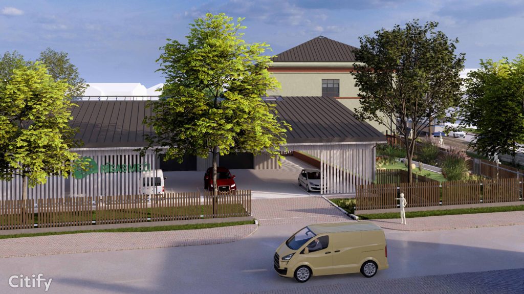 Rīgas meži biroji - Margrietas iela 4 (Margrietas iela 4) - Office center - visualization