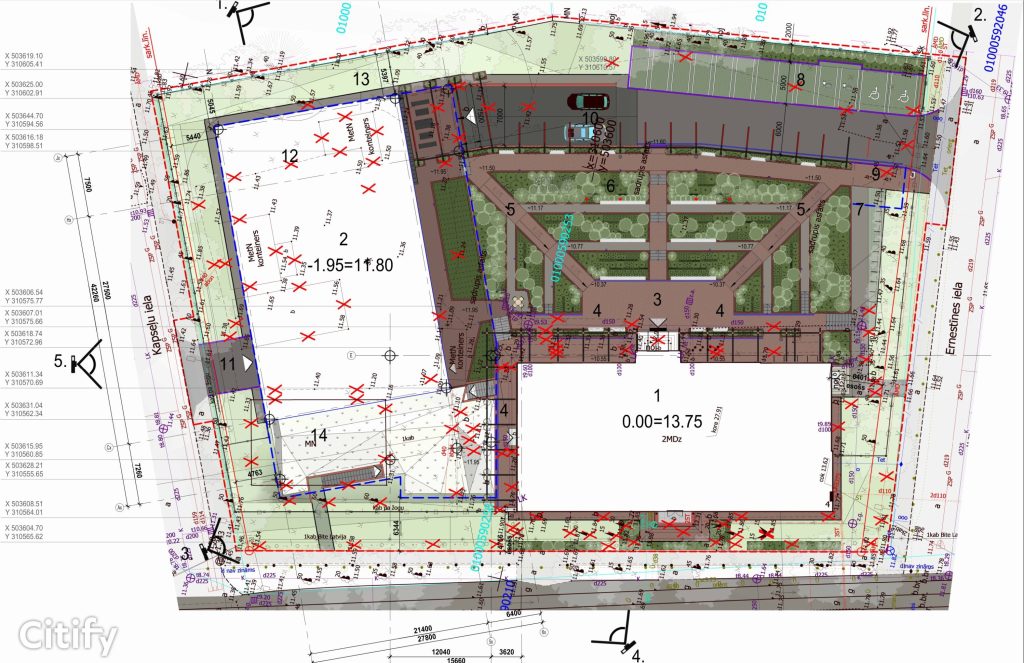 Rīgas meži biroji - Margrietas iela 4 (Margrietas iela 4) - Office center - visualization