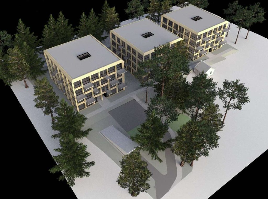 Medekšinės g. 17A (Medekšinės g. 17A) - Multi apartment - visualization