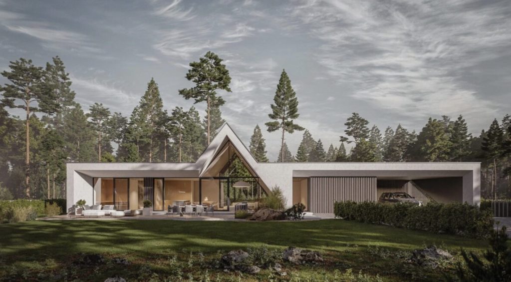 Miško tak. 2E, 2F, 2I, 2G, 2H, 2K, 2J, 2A (Miško tak. 2E, 2F, 2I, 2G, 2H, 2K, 2J, 2A) - Row housing - visualization