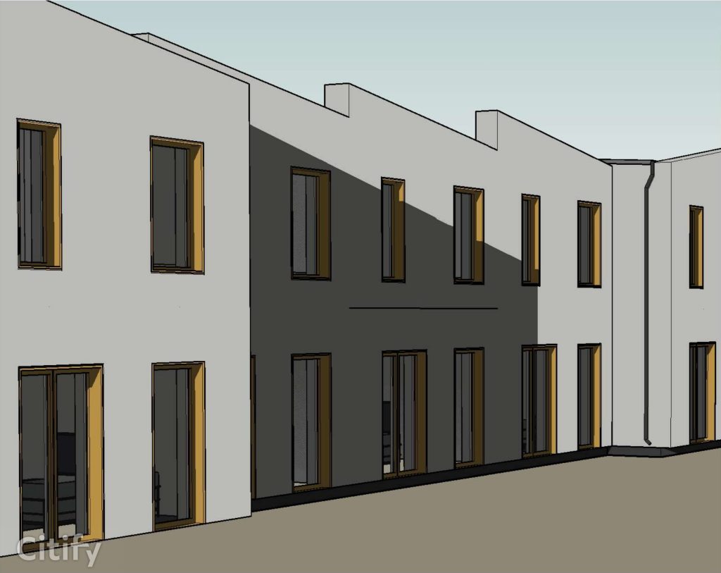 Pečorītes iela 19 (Pečorītes iela 19) - Row housing - visualization