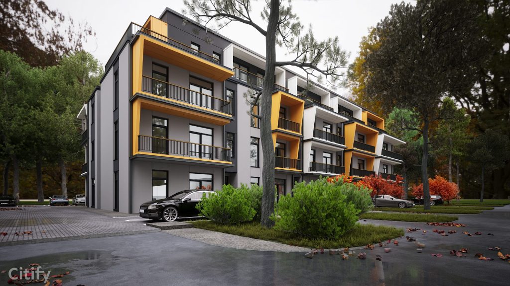 Sun Sail (Pilsoņu iela 14) - Multi apartment - visualization