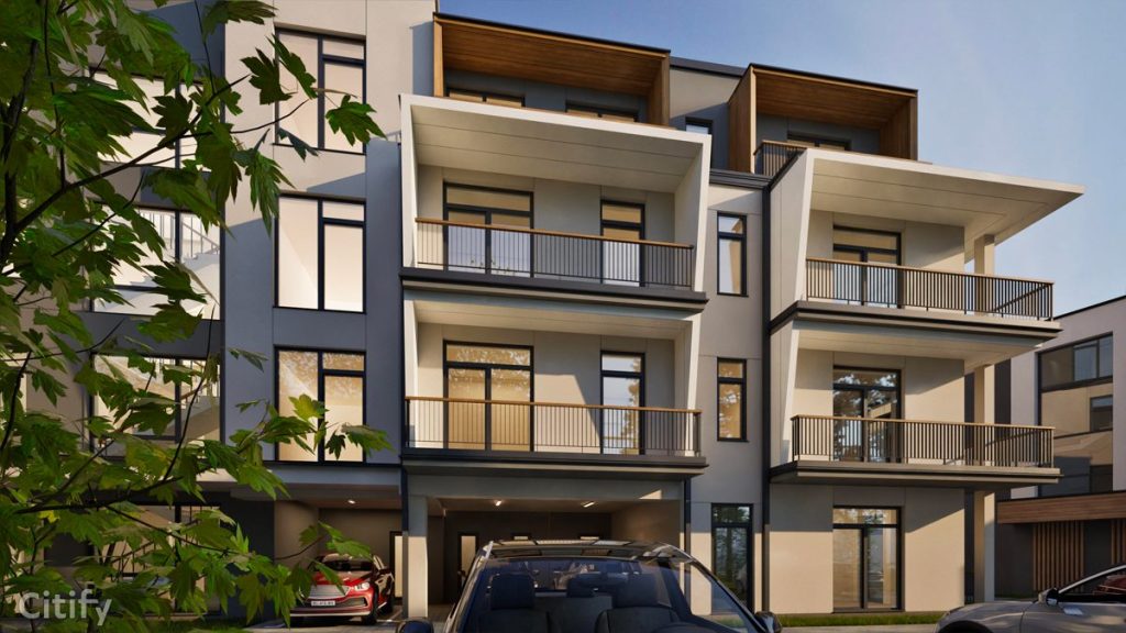 Sun Sail (Pilsoņu iela 14) - Multi apartment - visualization