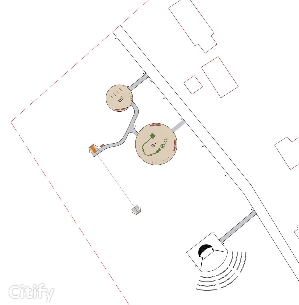 Pleskodāles muižas parka labiekārtošana (Kalnciema iela 160) - Park - visualization
