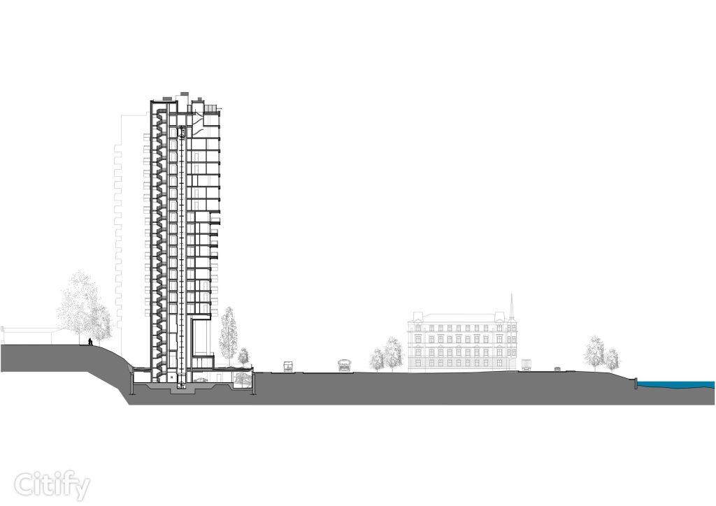 Philosophers Residence - "Hamann" ēka (Raņķa dambis 34) - Multi apartment - visualization