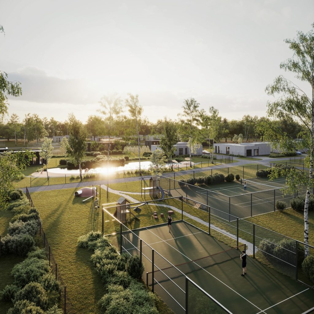 ROOTHAUS (Šermuonėlių g. 1, 2, 3, 4, 5, 6 - 19) - Privātmāju kopienas - vizualizācija