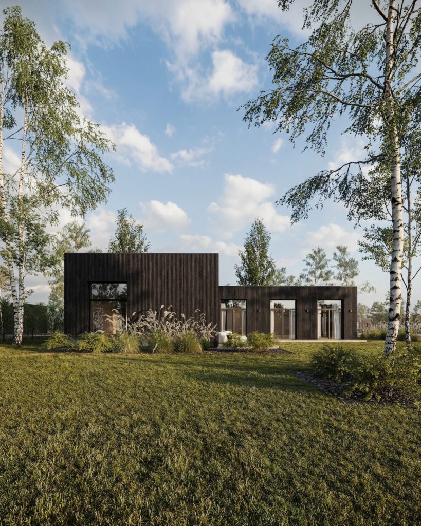 ROOTHAUS (Šermuonėlių g. 1, 2, 3, 4, 5, 6 - 19) - Privātmāju kopienas - vizualizācija