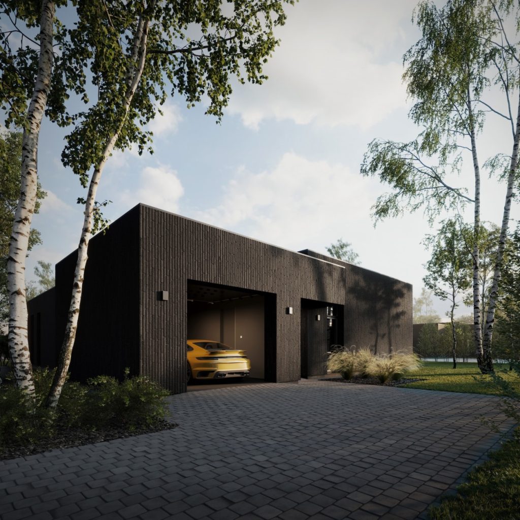 ROOTHAUS (Šermuonėlių g. 1, 2, 3, 4, 5, 6 - 19) - Privātmāju kopienas - vizualizācija