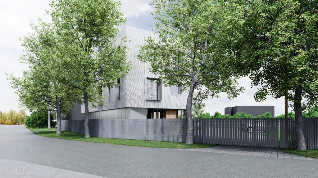 Rucavas iela 25 (Rucavas iela 25) - Verslo centras, Automobilių centras - vizualizacija