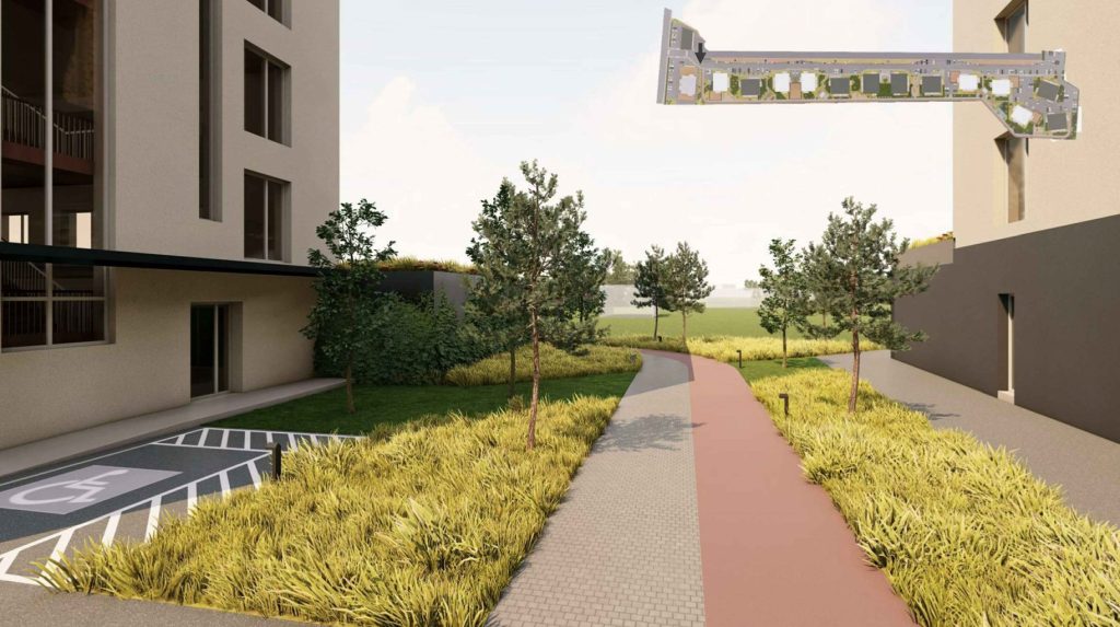 Ąžuolyno uoksai (Šaldytuvų g. 42) - Multi apartment - visualization