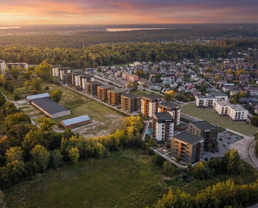 Ąžuolyno uoksai (Šaldytuvų g. 42) - Multi apartment - visualization