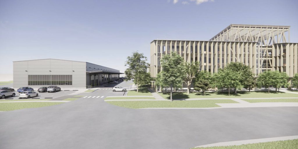 Staticus Metalo g. (Metalo g. 13) - Light manufacturing, Office center - visualization