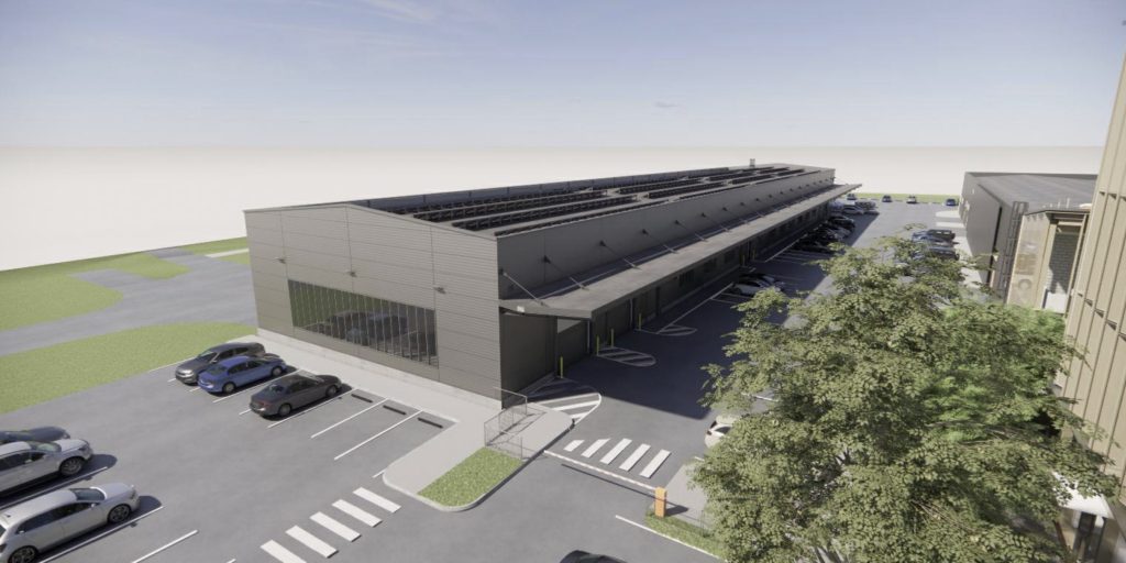 Staticus Metalo g. (Metalo g. 13) - Light manufacturing, Office center - visualization