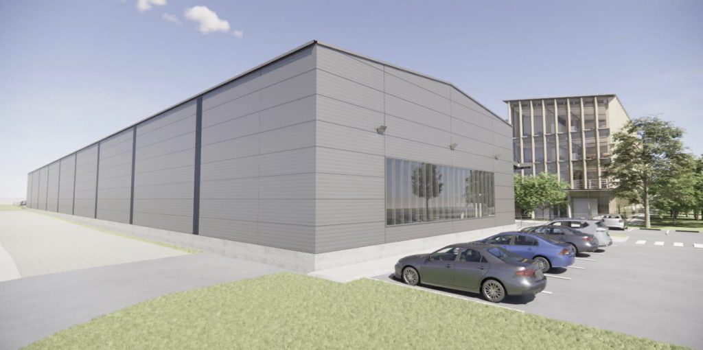 Staticus Metalo g. (Metalo g. 13) - Light manufacturing, Office center - visualization