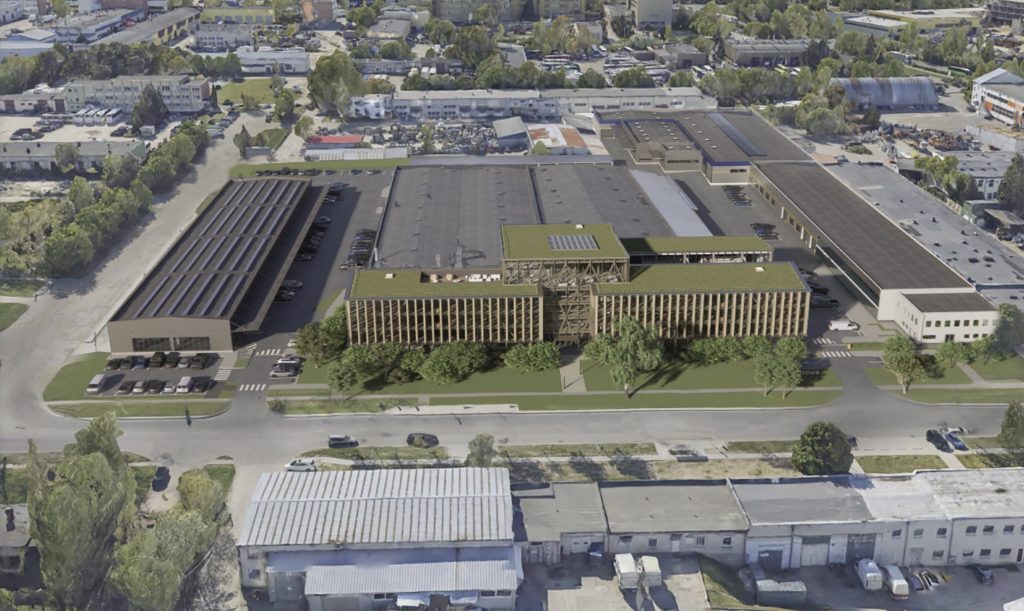 Staticus Metalo g. (Metalo g. 13) - Light manufacturing, Office center - visualization