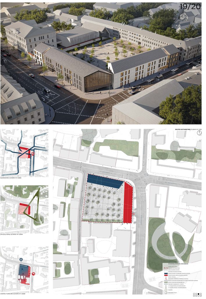 Steigiamojo Seimo aikštė (J. Jablonskio g.) - Square - visualization