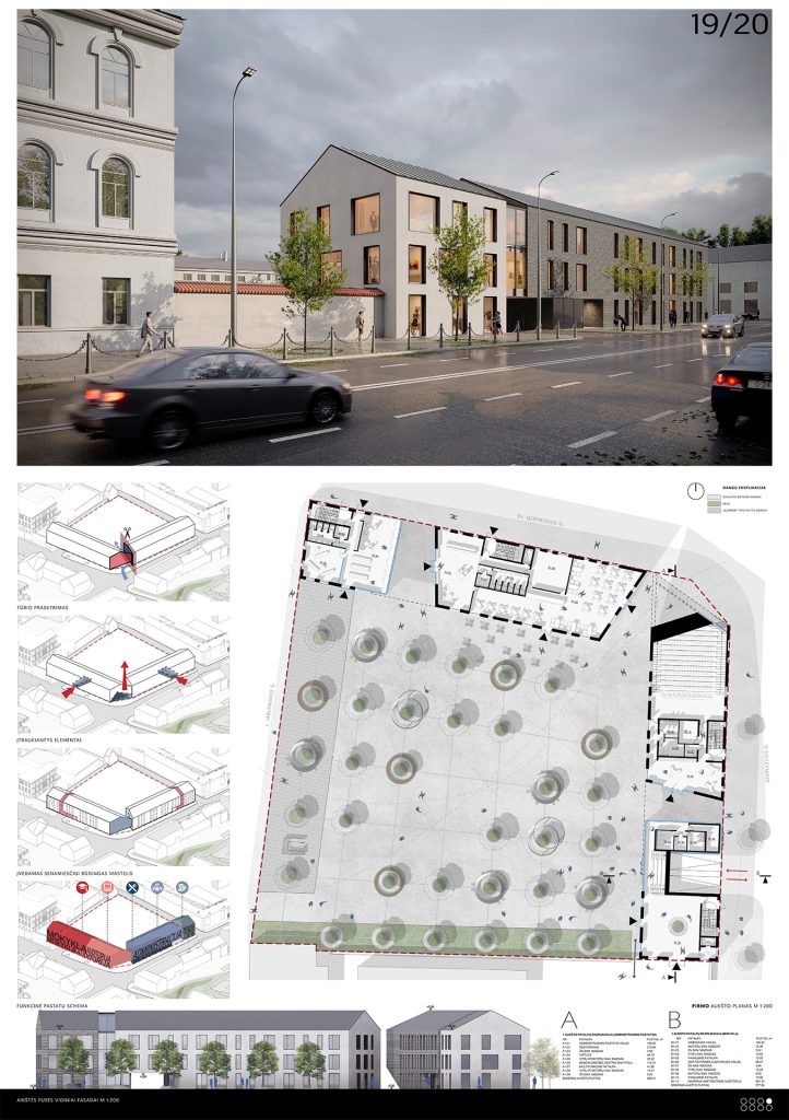 Steigiamojo Seimo aikštė (J. Jablonskio g.) - Square - visualization
