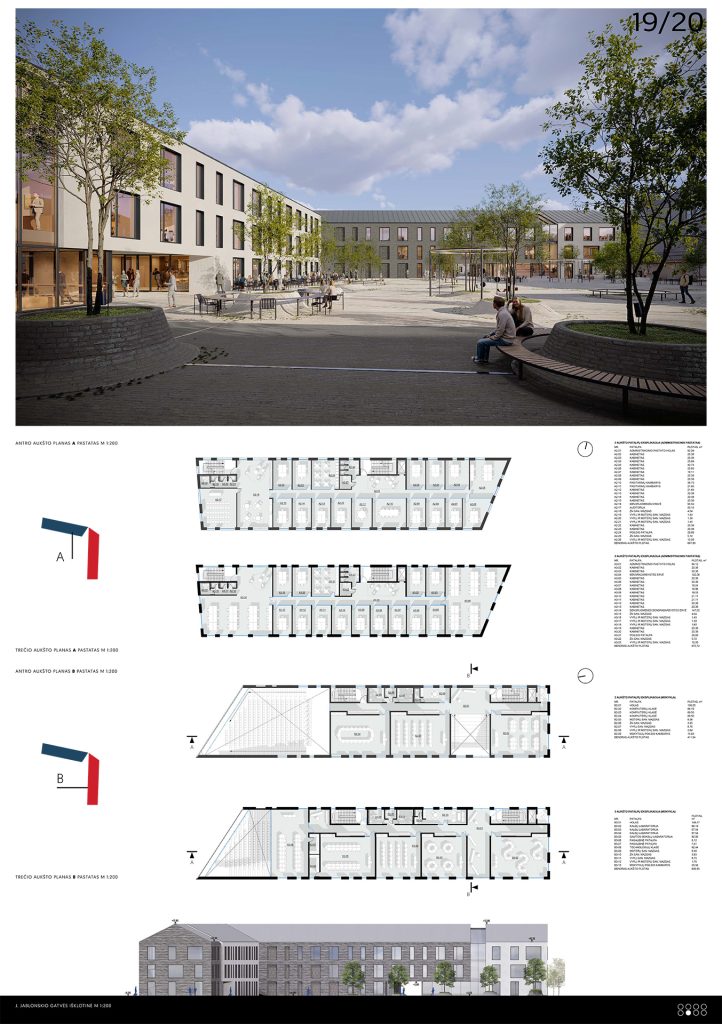 Steigiamojo Seimo aikštė (J. Jablonskio g.) - Square - visualization