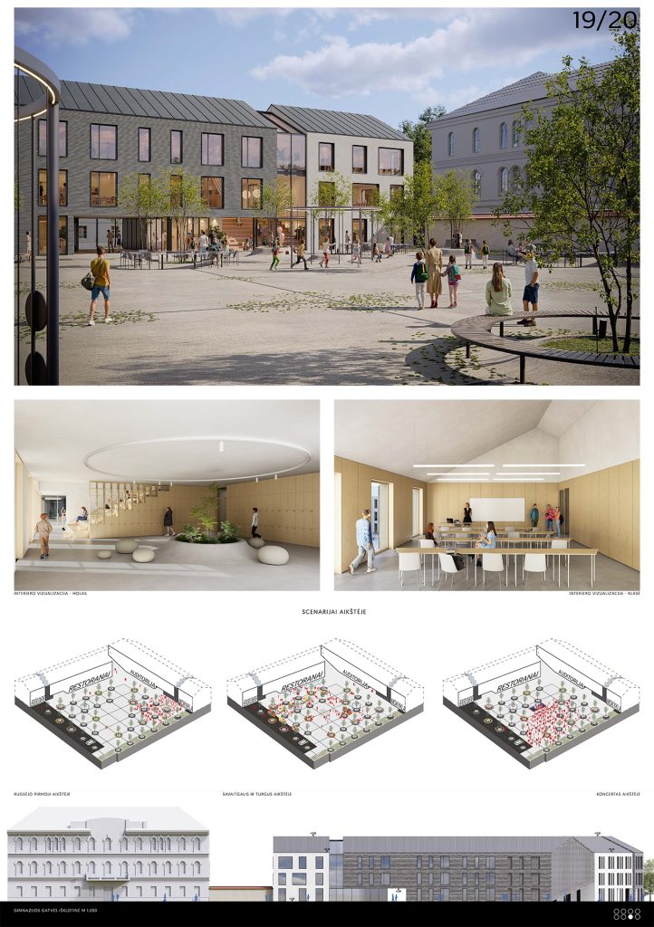 Steigiamojo Seimo aikštė (J. Jablonskio g.) - Square - visualization