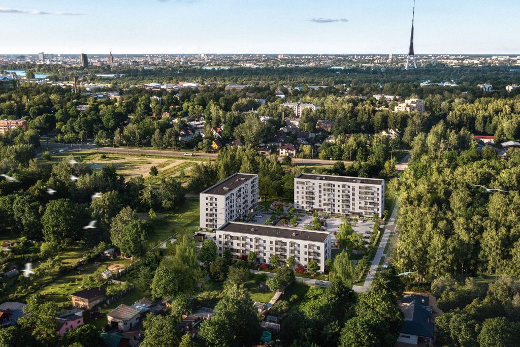 Pīlādžu mājas - 2. kārta, 2-3. ēkas (Tumes iela 27, 27A) - Multi apartment - visualization