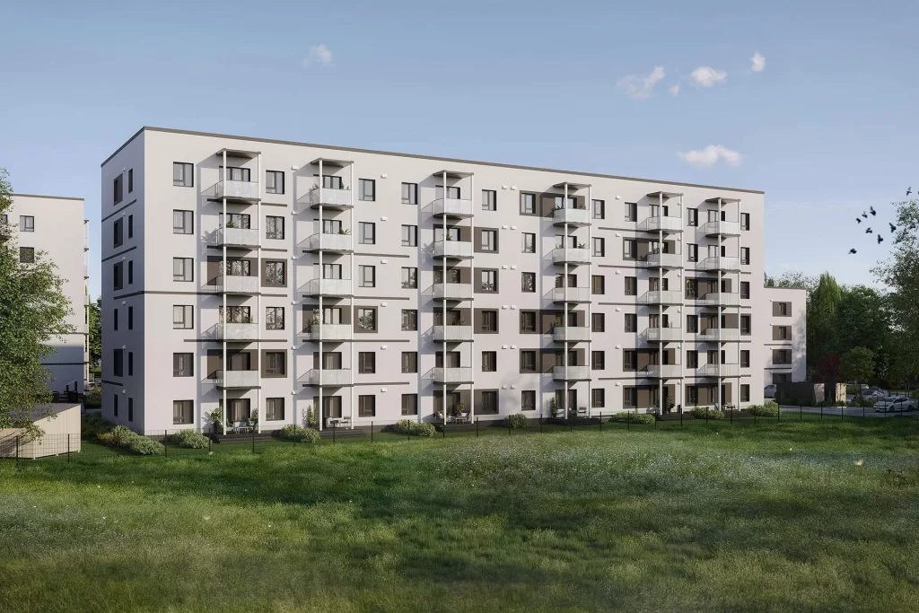 Pīlādžu mājas - 2. kārta, 2-3. ēkas (Tumes iela 27, 27A) - Multi apartment - visualization