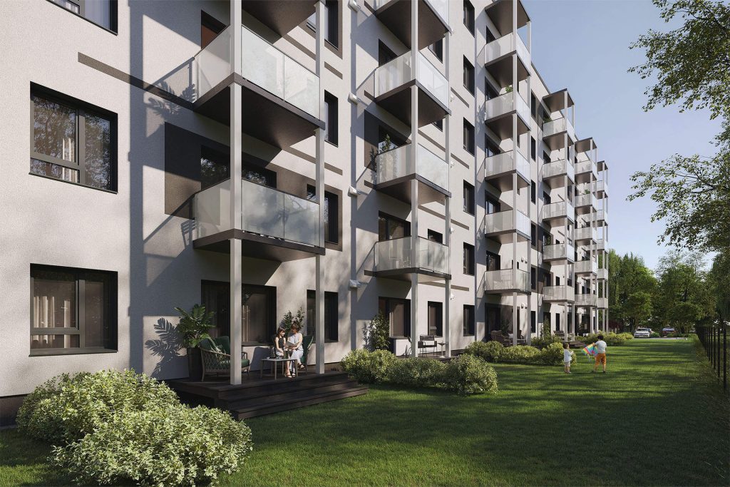 Pīlādžu mājas - 2. kārta, 2-3. ēkas (Tumes iela 27, 27A) - Multi apartment - visualization