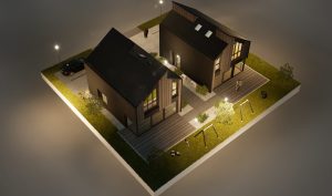 Vaivorykštės g. 64B vizualizācija