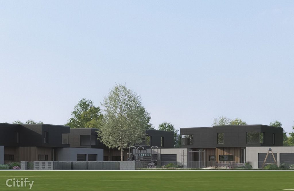 Kupenas (Viesturu ielā 2) - Row housing - visualization