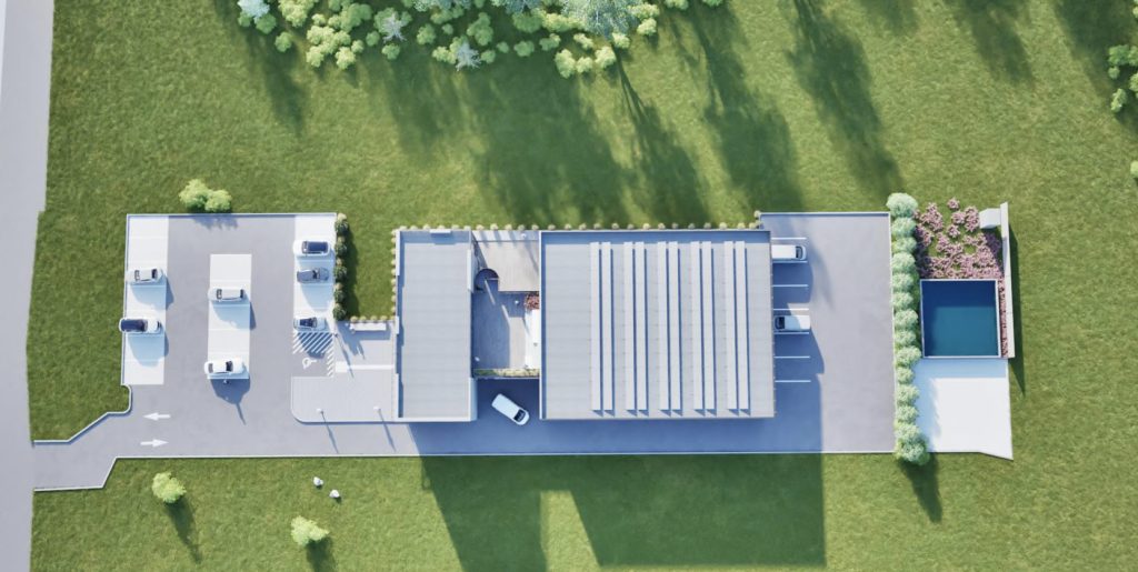 Žaros g. 12 (Žaros g. 12) - Noliktava / Izplatīšanas centrs - vizualizācija